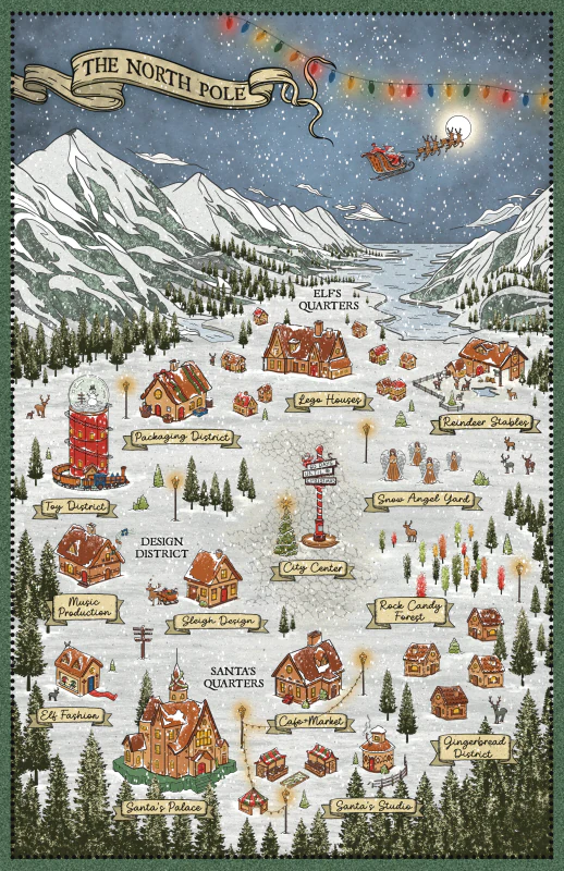 View project: The North Pole — Coloured